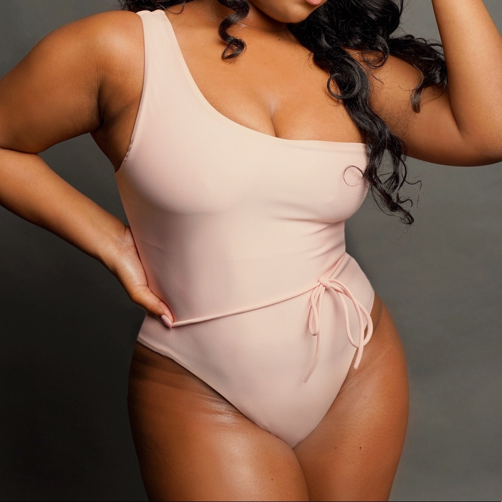 Pink one piece